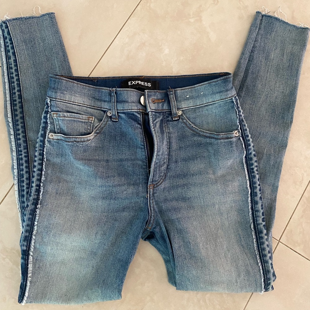 Fun blue jeans